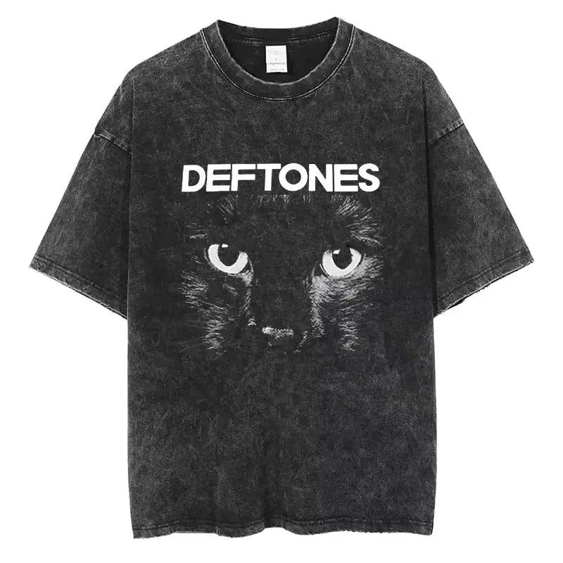 Deftones Washed Vintage Y2k Tshirt Men. different models