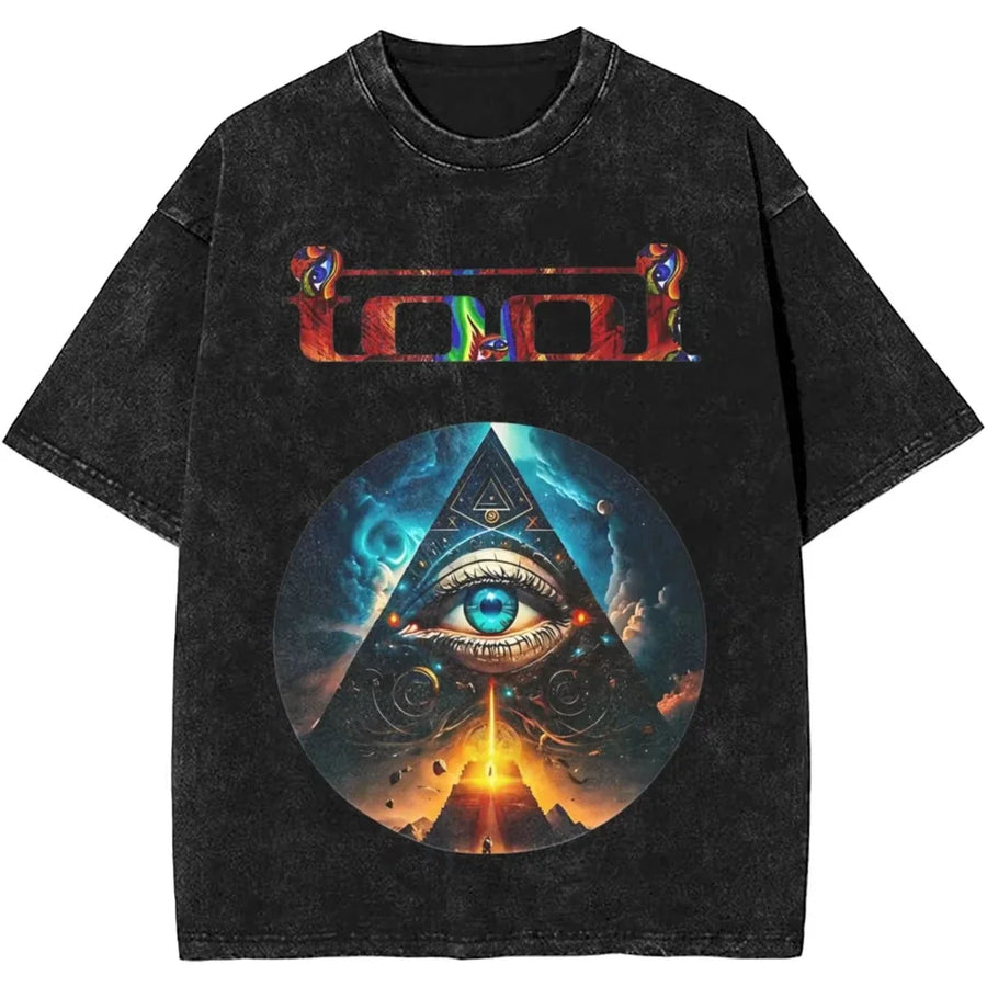 Tool Band Lateralus Heavy Metal Music Vintage Washed T Shirt Oversized, diferents models