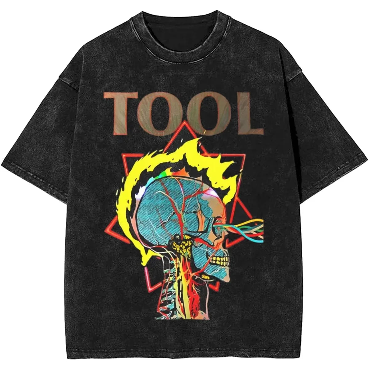 Tool Band Lateralus Heavy Metal Music Vintage Washed T Shirt Oversized, diferents models