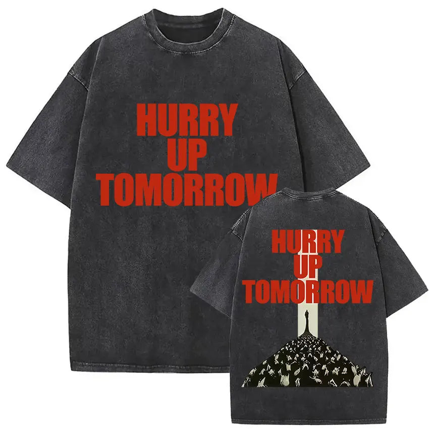 The Weeknd Vintage Washed T Shirt Men, different model