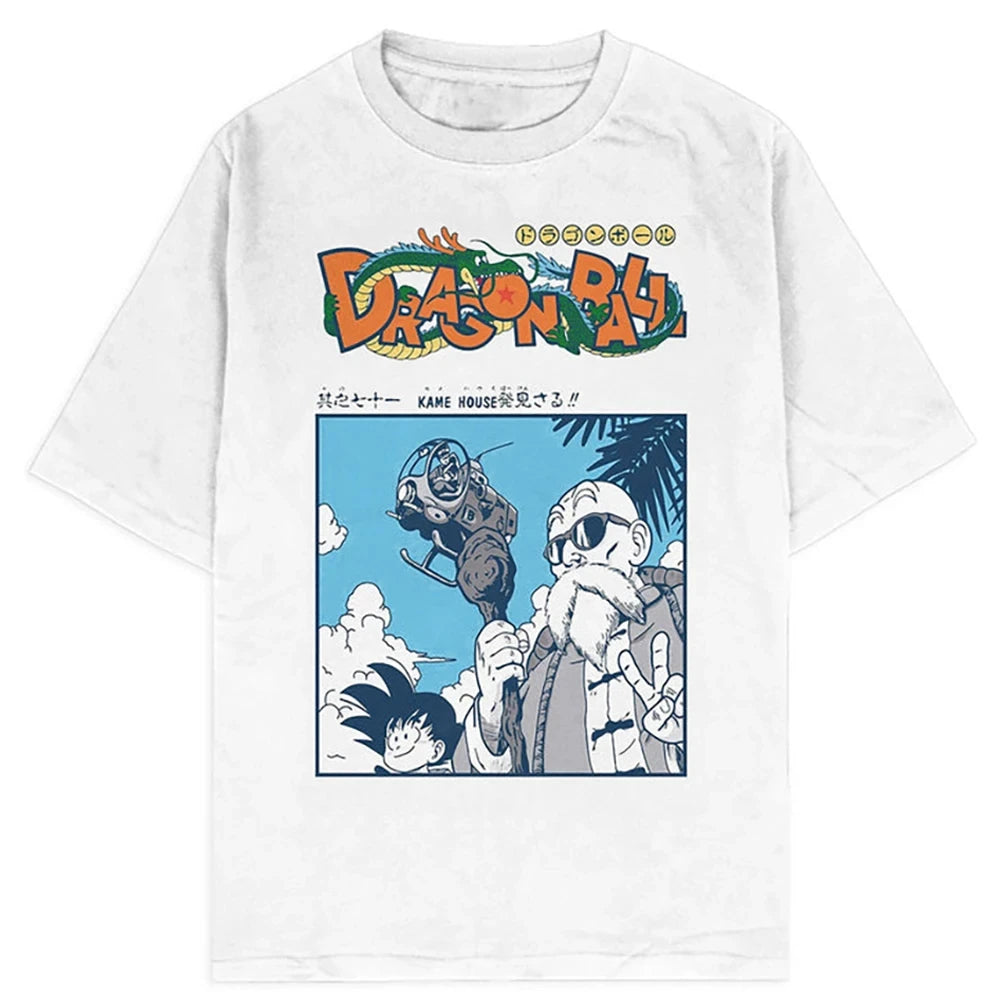 T-shirt Street Dragon Ball Vintage, Different models