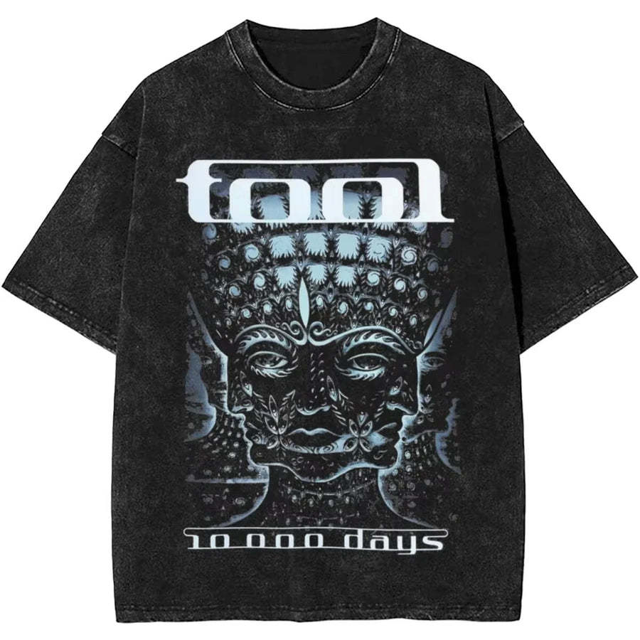 Tool Band Lateralus Heavy Metal Music Vintage Washed T Shirt Oversized, diferents models