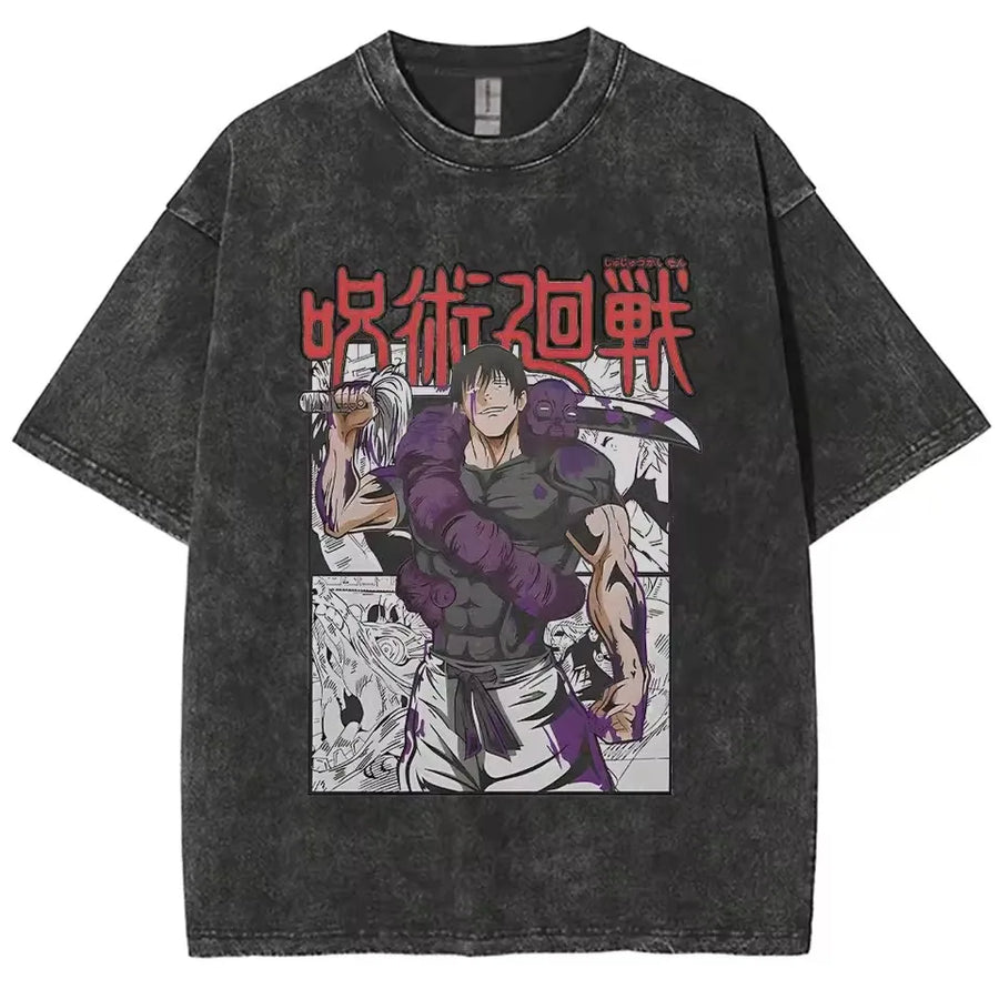 Jujutsu Kaisen Gojo Satoru T Shirts Washed Unisex High Quality  for men, different models