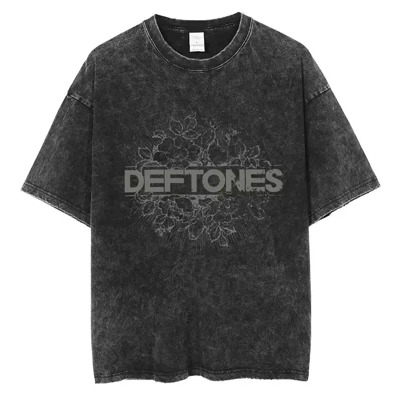 Deftones Washed Vintage Y2k Tshirt Men. different models