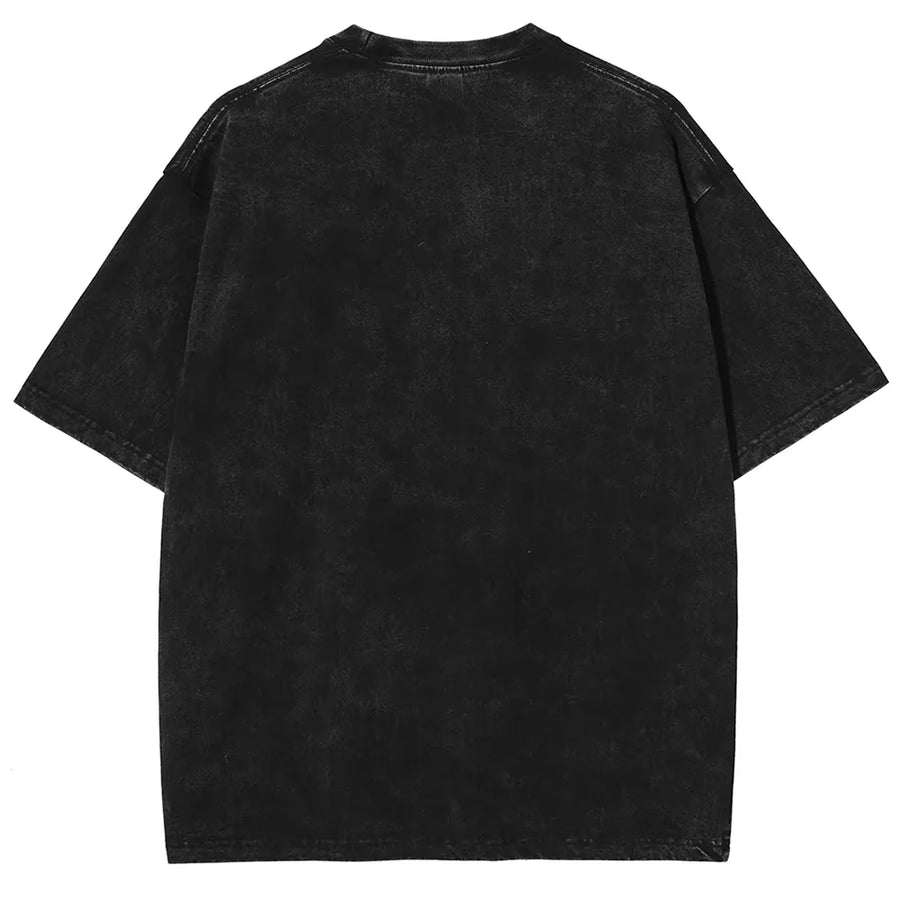 Yu Gi Oh Dark Men, Women Tshirts Washed Retro Oversized