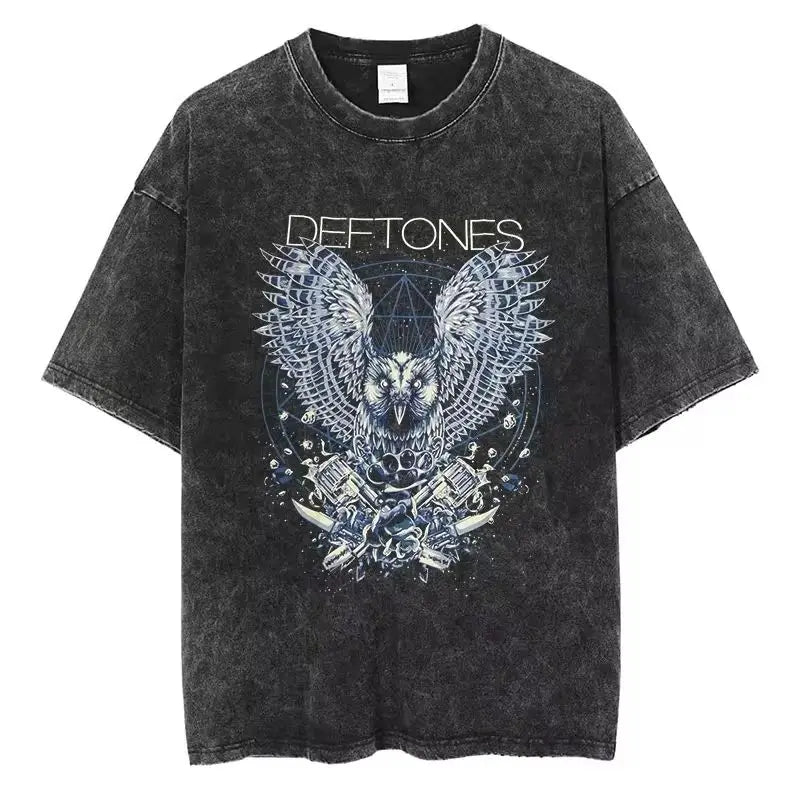 Deftones Washed Vintage Y2k Tshirt Men. different models